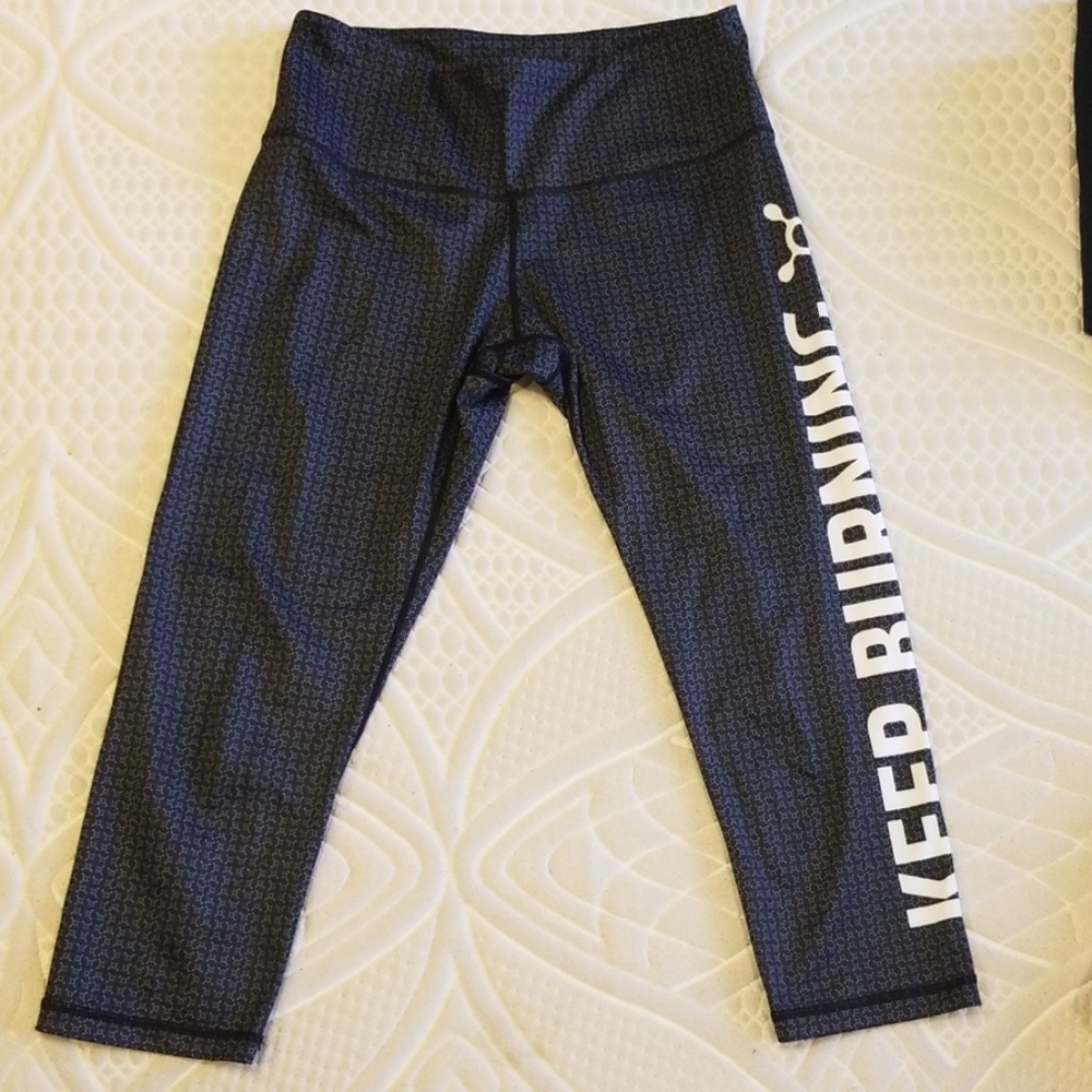 Orange Theory workout leggings